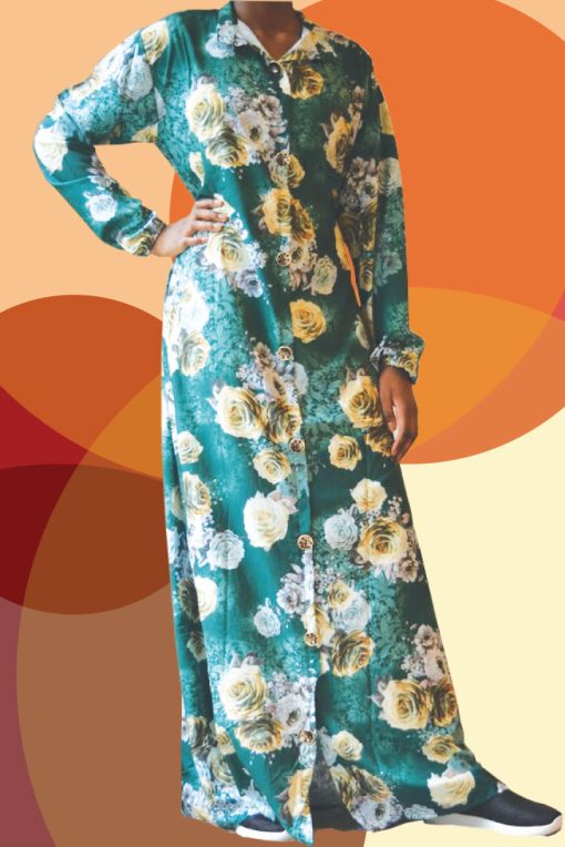 Women Regular Wear Cotton Fabric Printed - Image 3