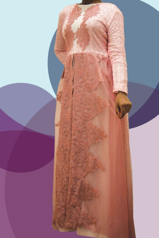 Women long dress with long sleeves - Image 2